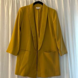 Mustard Boyfriend Blazer